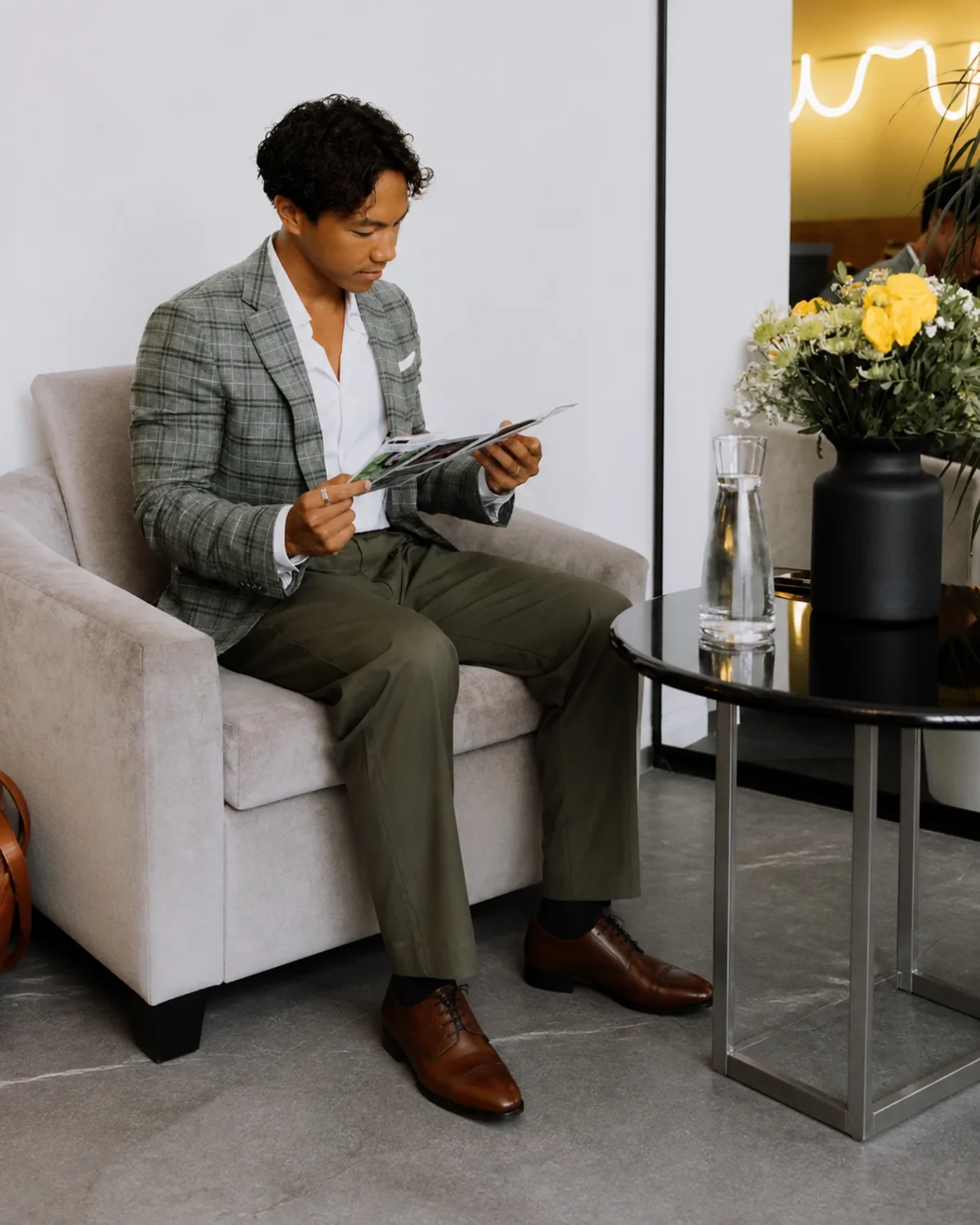 Business guests at Hotel Florum